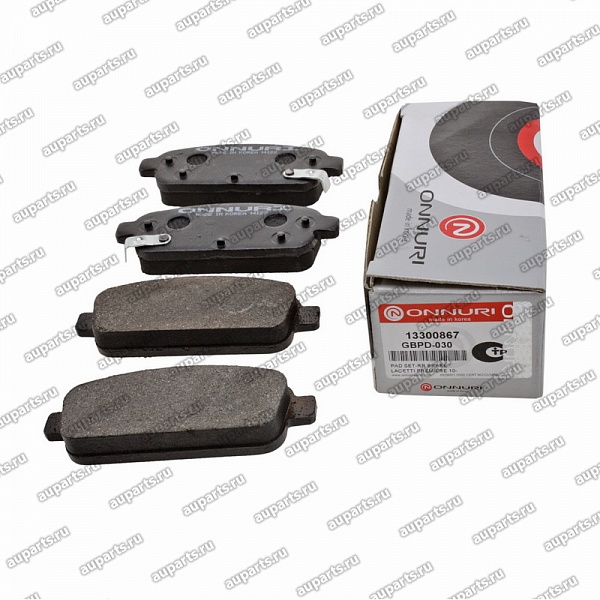 колодки тормозные задние дисковые 15" GBPD-030