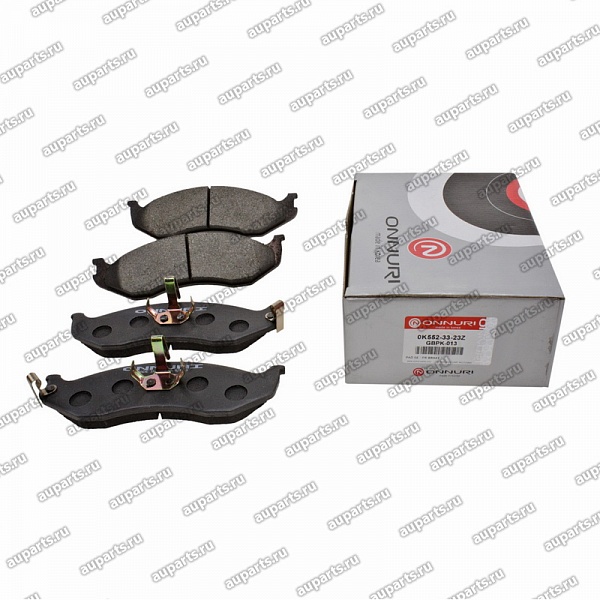 колодки тормозные передние GBPK-013