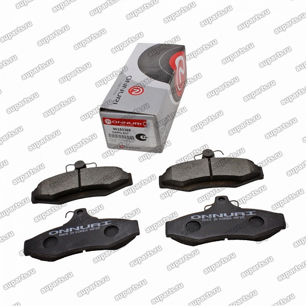 колодки тормозные задние дисковые GBPD-007