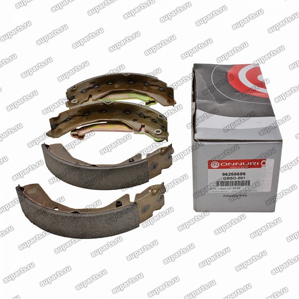 колодки тормозные задние барабанные GBSD-001
