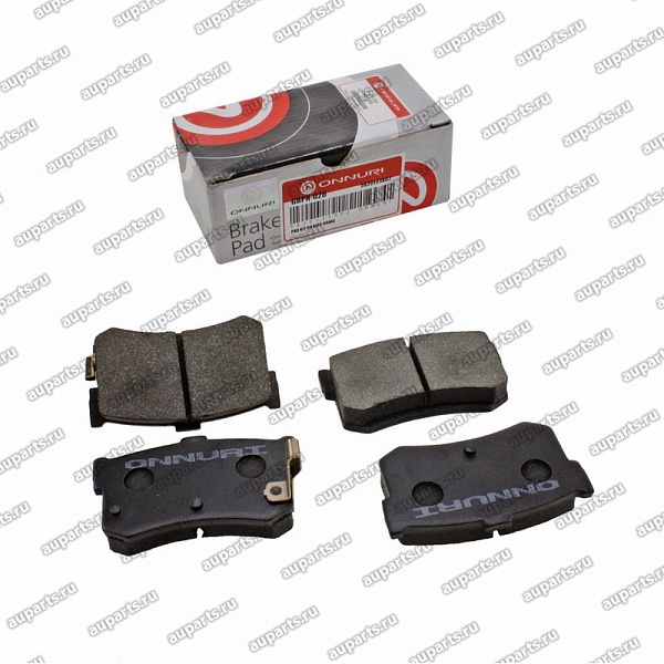 колодки тормозные задние дисковые GBPH-026