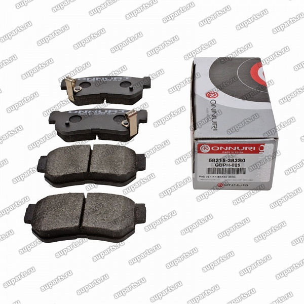 колодки тормозные задние дисковые GBPH-025