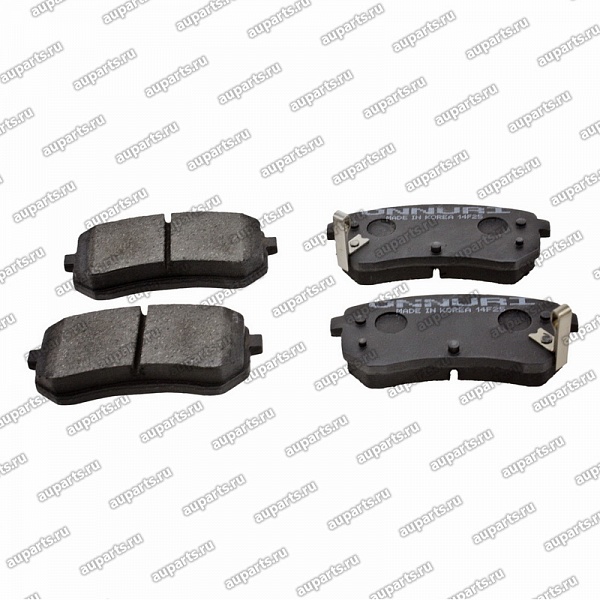 колодки тормозные задние дисковые GBPK-037