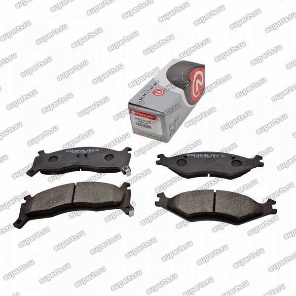 колодки тормозные передние GBPK-009