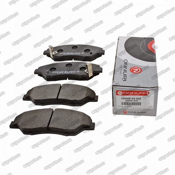 колодки тормозные передние GBPK-010