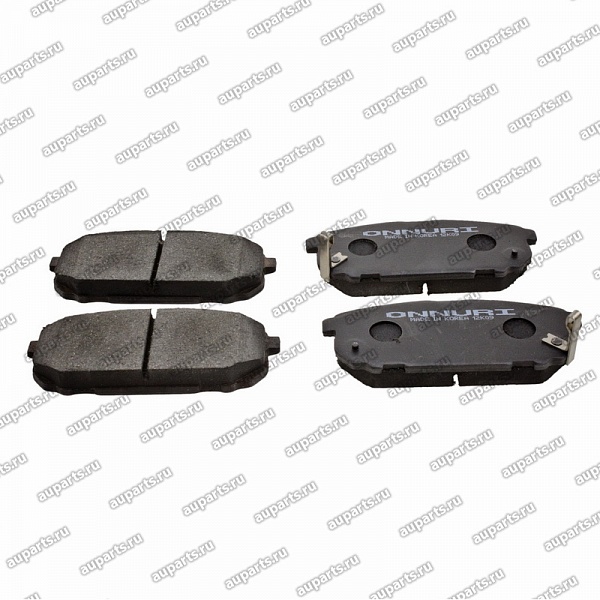 колодки тормозные задние дисковые GBPK-071