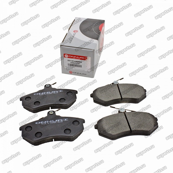 колодки тормозные передние (грузовик) GBPH-019