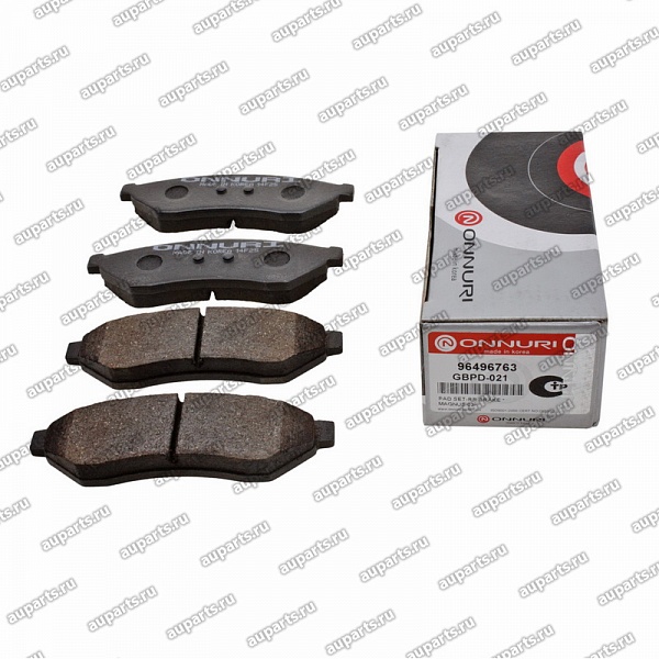 колодки тормозные задние дисковые GBPD-021