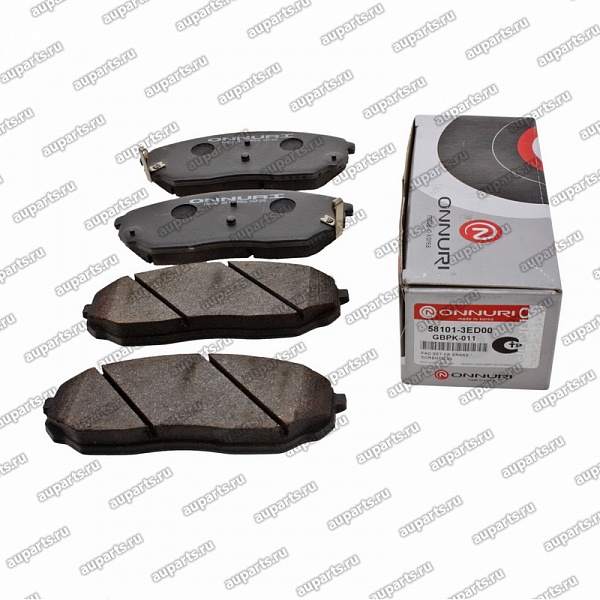 колодки тормозные передние GBPK-011